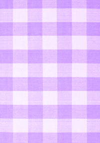 Checkered Purple Modern Rug, con2514pur