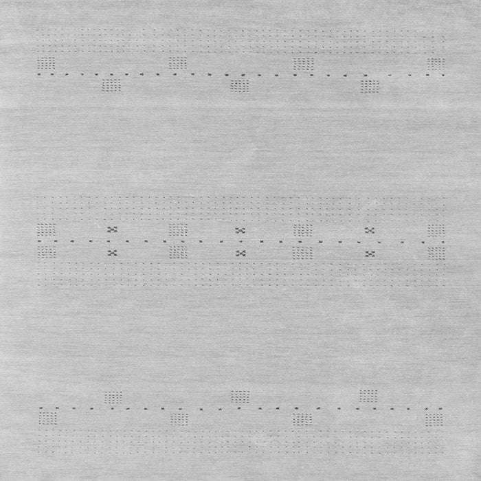 Serging Thickness of Solid Gray Modern Rug, con2515gry