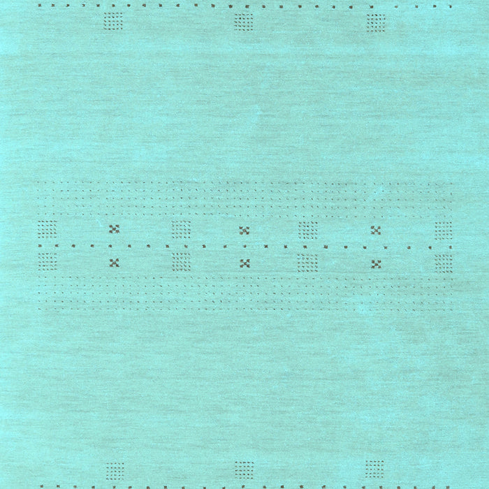 Solid Light Blue Modern Rug, con2515lblu