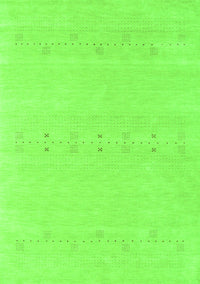 Solid Green Modern Rug, con2515grn