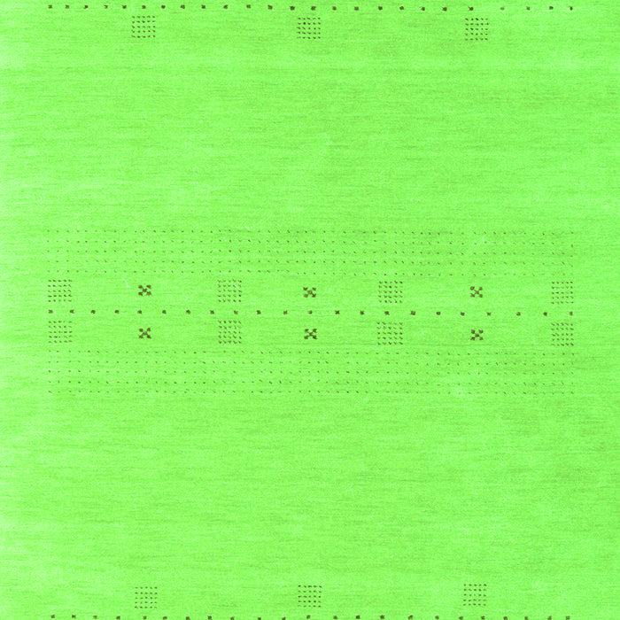 Solid Green Modern Rug, con2515grn