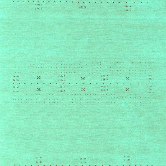 Solid Turquoise Modern Rug, con2515turq