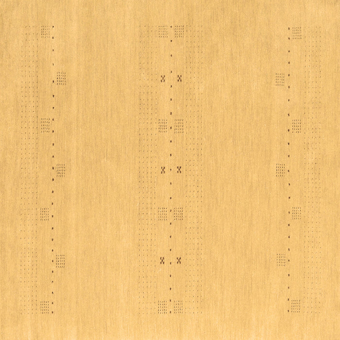 Square Solid Brown Modern Rug, con2515brn