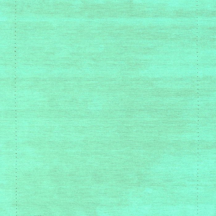 Machine Washable Solid Turquoise Modern Area Rugs, wshcon2516turq