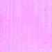 Square Machine Washable Solid Purple Modern Area Rugs, wshcon2516pur