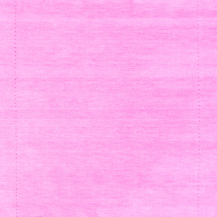 Machine Washable Solid Pink Modern Rug, wshcon2516pnk