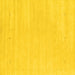 Square Machine Washable Solid Yellow Modern Rug, wshcon2516yw