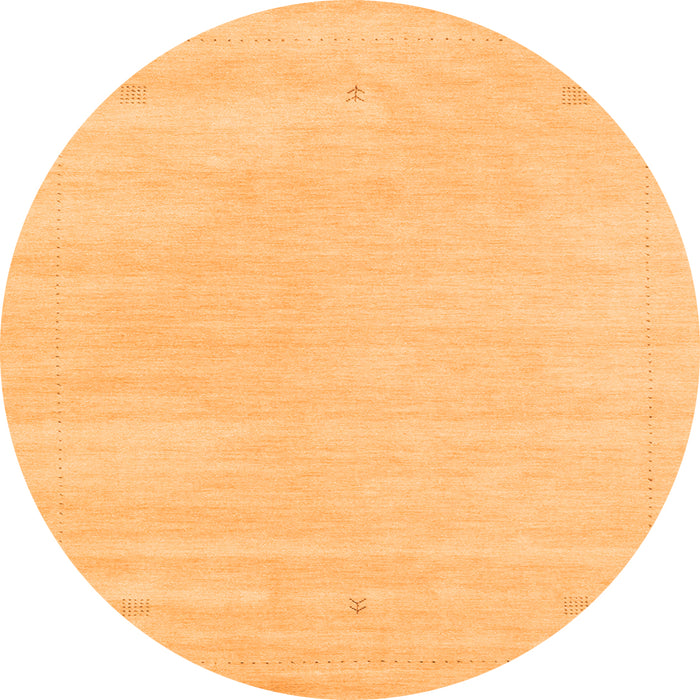 Machine Washable Solid Orange Modern Area Rugs, wshcon2516org