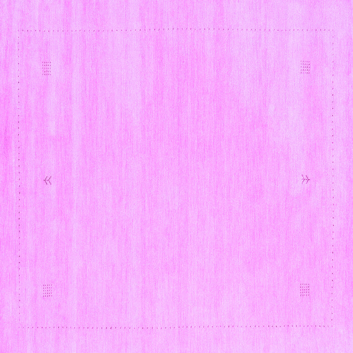 Square Solid Purple Modern Rug, con2516pur