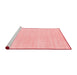 Modern Red Washable Rugs