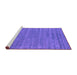 Sideview of Machine Washable Abstract Purple Contemporary Area Rugs, wshcon2517pur