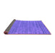 Sideview of Abstract Purple Contemporary Rug, con2517pur