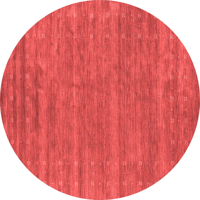 Machine Washable Abstract Red Contemporary Rug, wshcon2517red