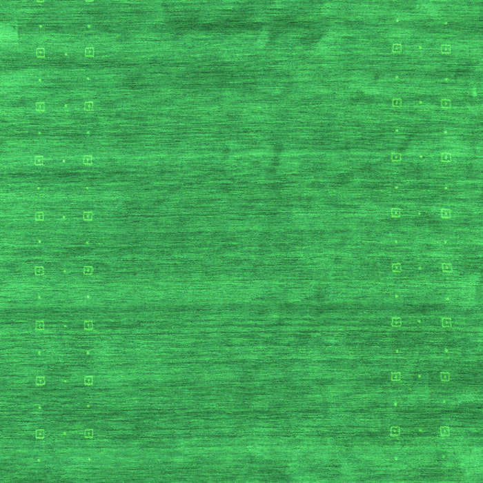 Abstract Green Contemporary Rug, con2517grn