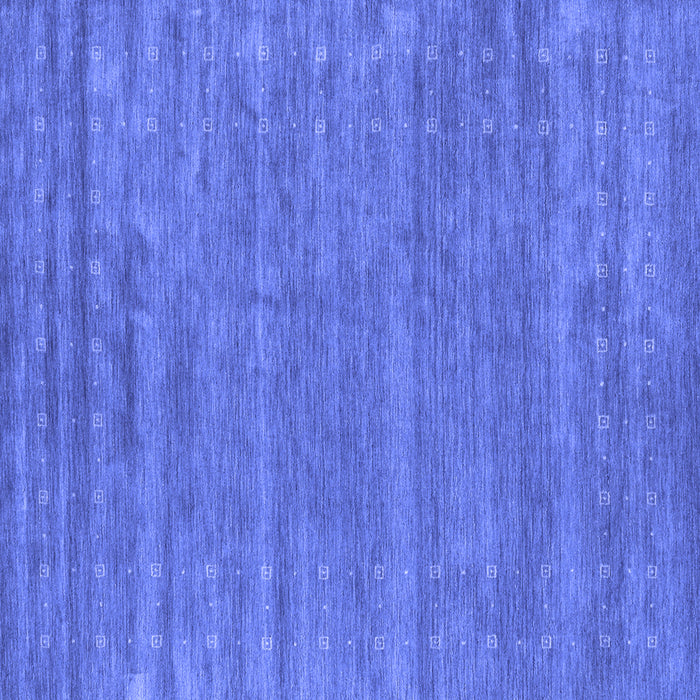 Square Machine Washable Abstract Blue Contemporary Rug, wshcon2517blu