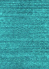 Abstract Turquoise Contemporary Rug, con2517turq