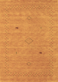 Abstract Brown Contemporary Rug, con2518brn