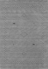 Abstract Gray Contemporary Rug, con2518gry