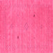 Square Abstract Pink Contemporary Rug, con2518pnk