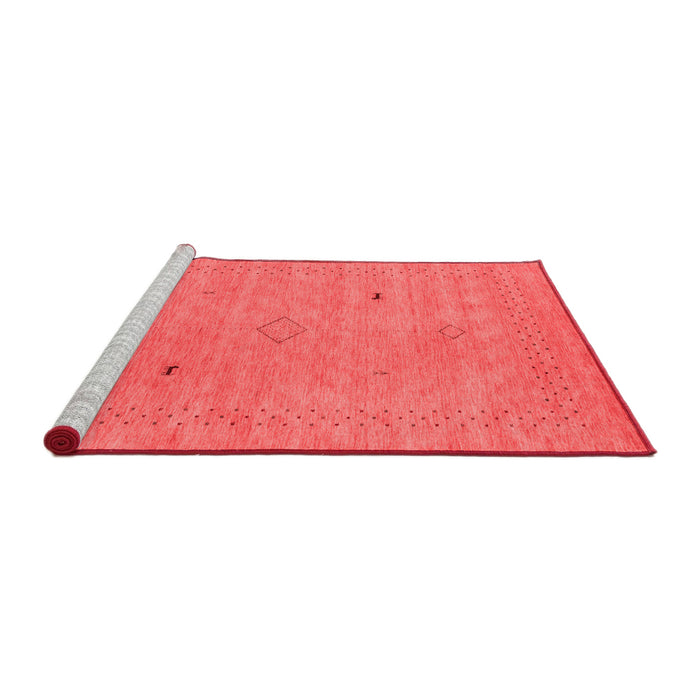 Contemporary Red Washable Rugs