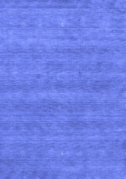 Abstract Blue Contemporary Rug, con2519blu