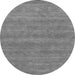 Square Abstract Gray Contemporary Rug, con2519gry