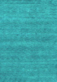 Abstract Turquoise Contemporary Rug, con2519turq