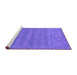 Sideview of Machine Washable Abstract Purple Contemporary Area Rugs, wshcon2519pur