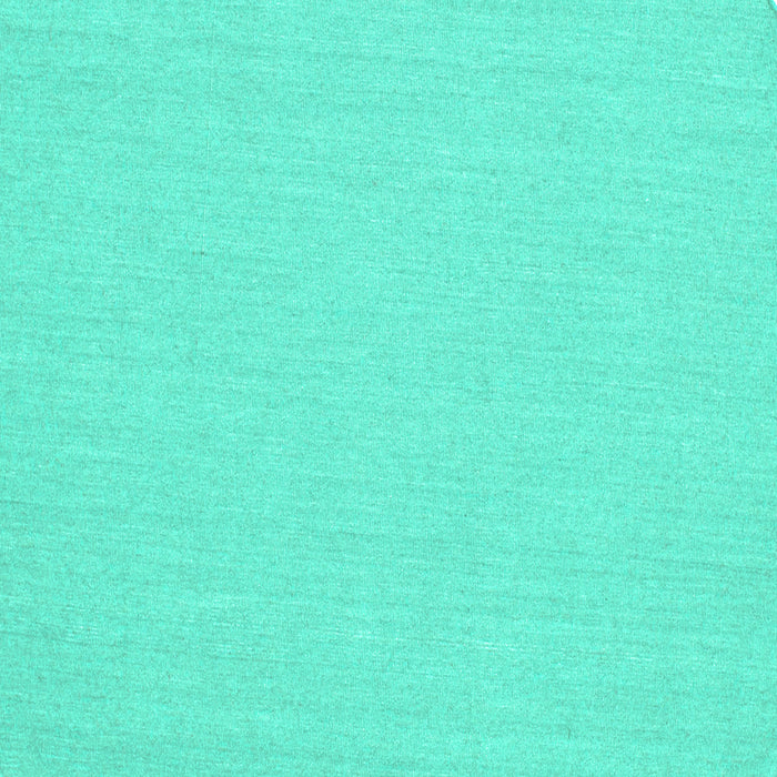 Square Solid Turquoise Modern Rug, con251turq