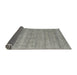 Thickness of Contemporary Dark Gray Modern Rug, con2520