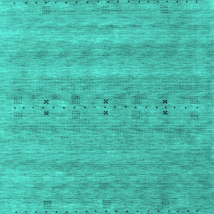 Machine Washable Abstract Turquoise Contemporary Area Rugs, wshcon2520turq