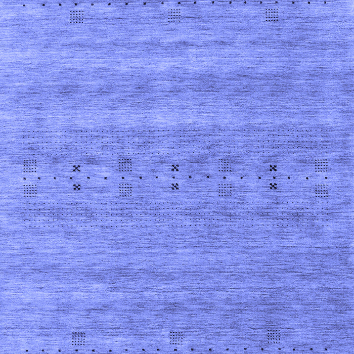 Abstract Blue Contemporary Rug, con2520blu