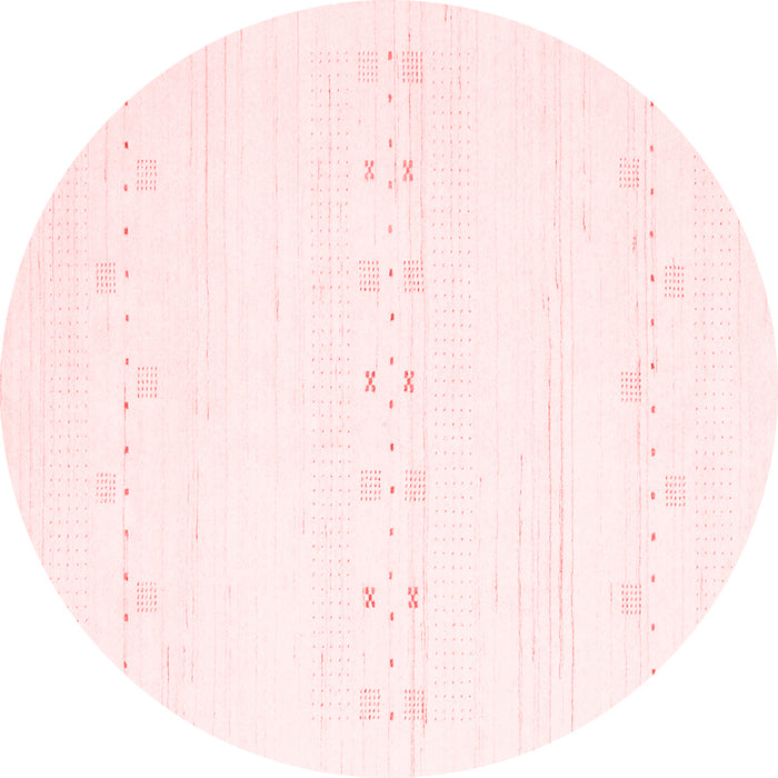 Solid Red Modern Rug, con2521red