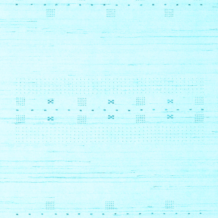 Solid Light Blue Modern Rug, con2521lblu