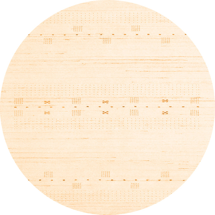 Machine Washable Solid Orange Modern Area Rugs, wshcon2521org