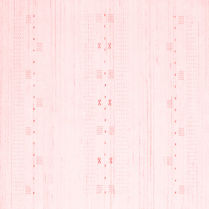 Machine Washable Solid Red Modern Rug, wshcon2521red