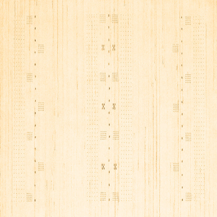 Square Solid Brown Modern Rug, con2521brn