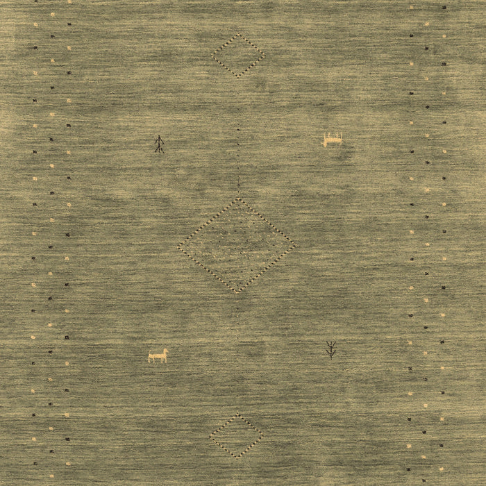 Machine Washable Abstract Brown Contemporary Rug, wshcon2522brn