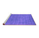 Sideview of Machine Washable Abstract Purple Contemporary Area Rugs, wshcon2522pur