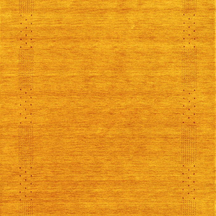 Abstract Yellow Contemporary Rug, con2523yw