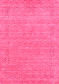 Abstract Pink Contemporary Rug, con2523pnk