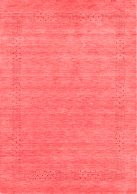 Abstract Red Contemporary Rug, con2523red