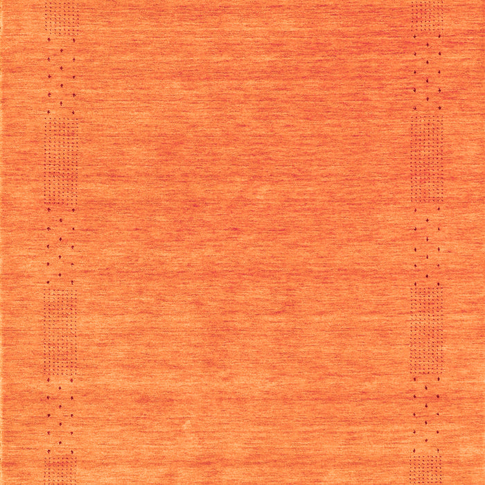 Abstract Orange Contemporary Rug, con2523org