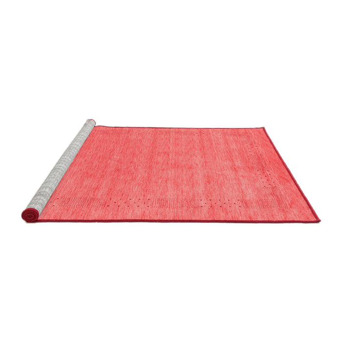 Contemporary Red Washable Rugs