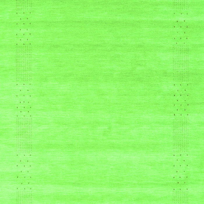 Serging Thickness of Machine Washable Abstract Green Contemporary Area Rugs, wshcon2524grn