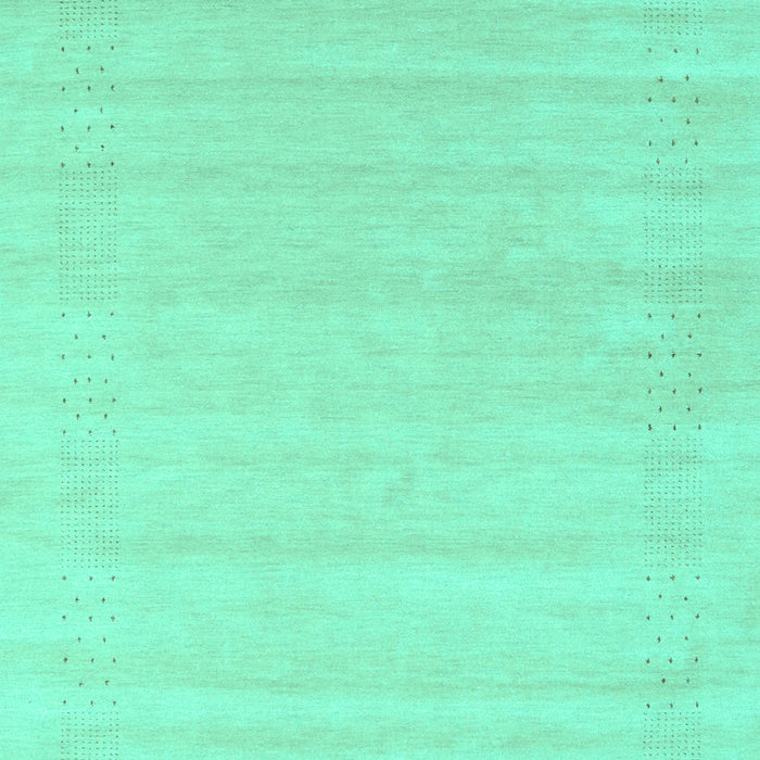 Machine Washable Abstract Turquoise Contemporary Area Rugs, wshcon2524turq