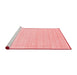 Contemporary Red Washable Rugs