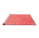 Contemporary Red Washable Rugs