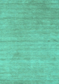 Abstract Turquoise Contemporary Rug, con2525turq