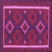 Square Oriental Purple Traditional Rug, con2526pur